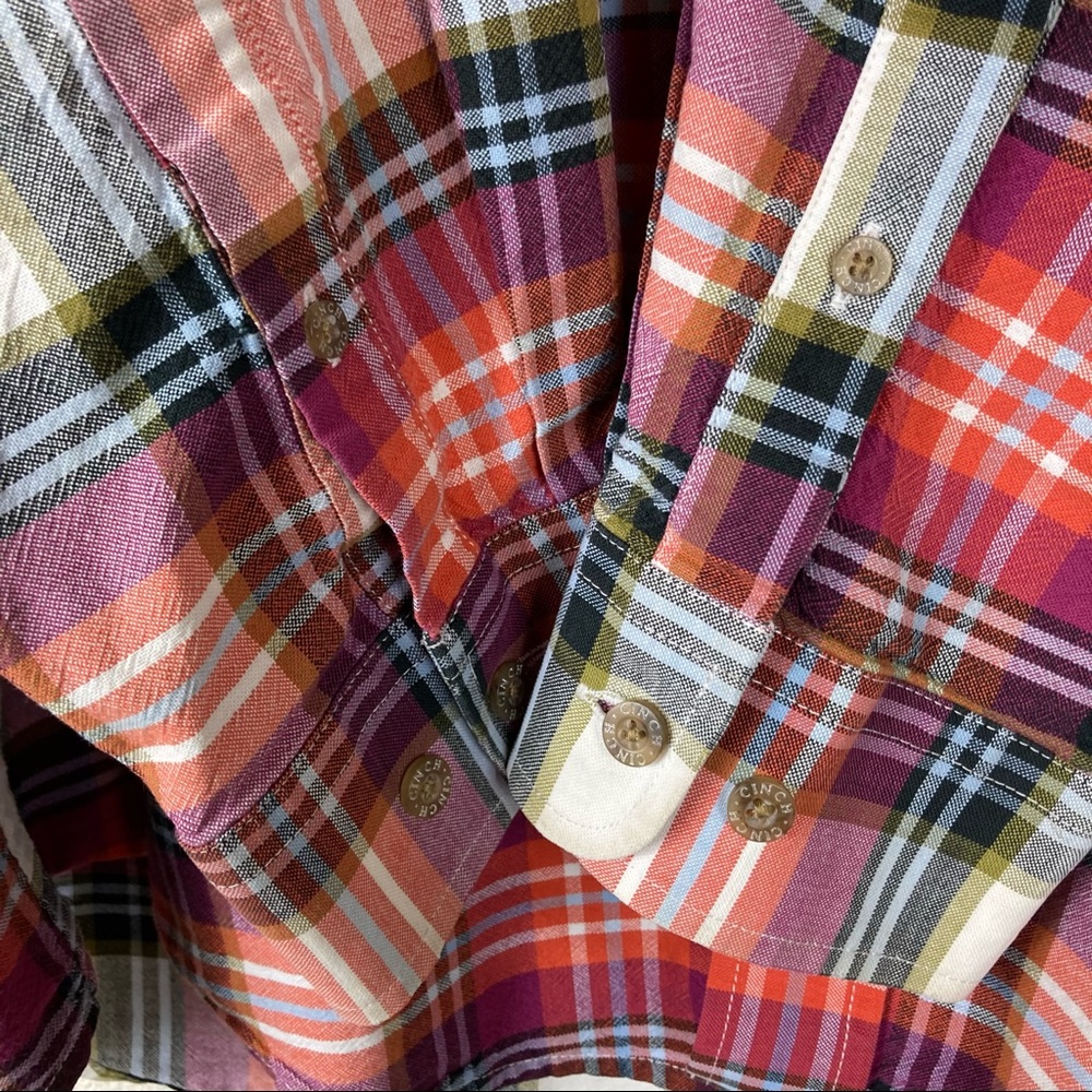 Cinch Long Sleeve Button Down Shirt - Picture 6 of 7